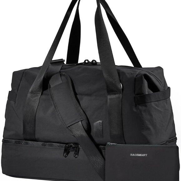 Weekender Bags for Women, Travel Duffel Bags with Shoe Compartment,Personal Item - Picture 1 of 7